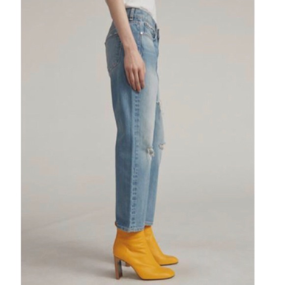 RAG & BONE Hel with Holes Boy Jean NWT SZ26 - Picture 2 of 8